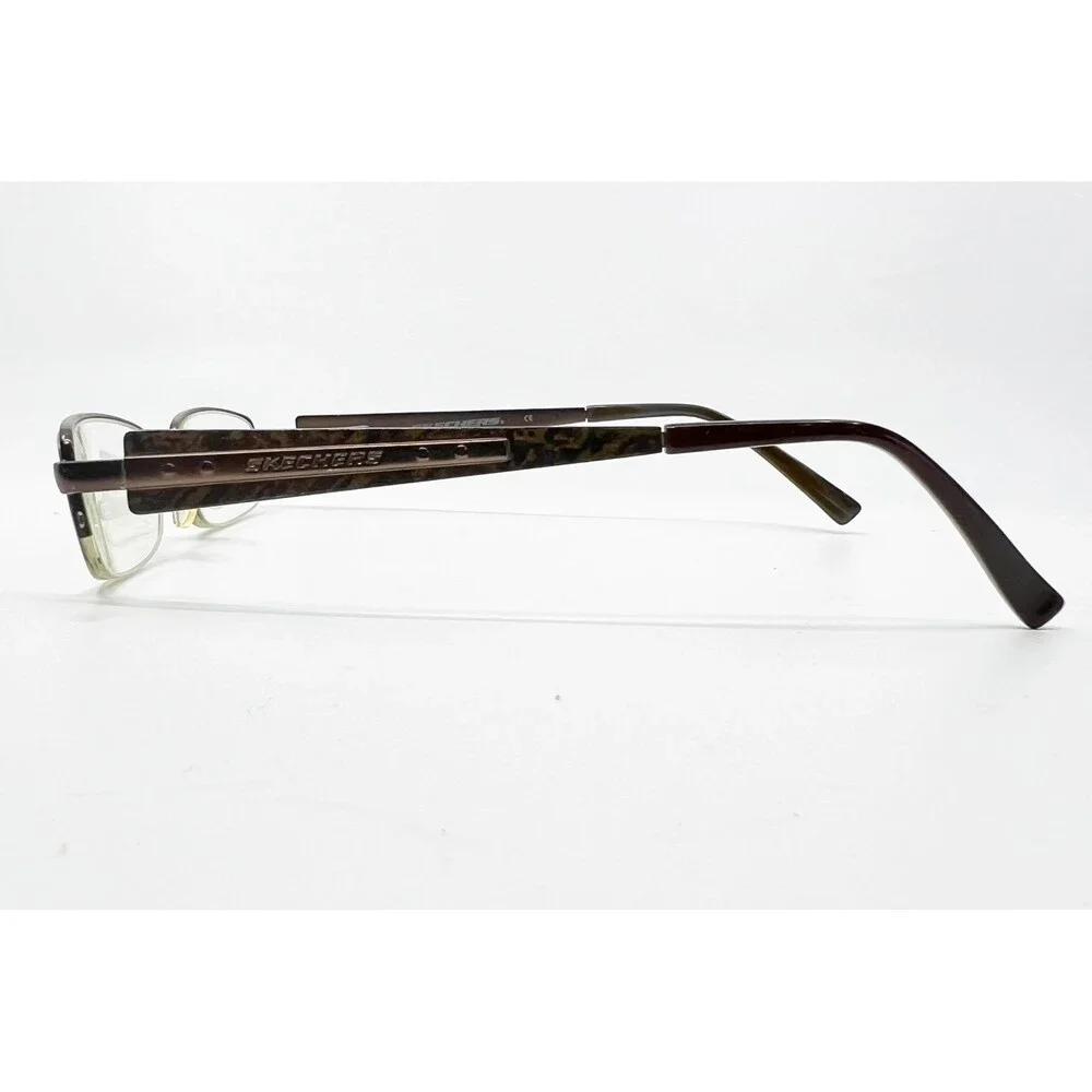 Skechers Eyeglasses Frames Mens Brown SK 3008 MBRN Rectangle 49-18-140